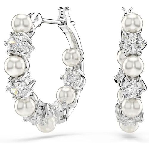 Ohrringe - Matrix Ohrringe - Gr. unisize - in Silber - für Damen - Swarovski - Modalova