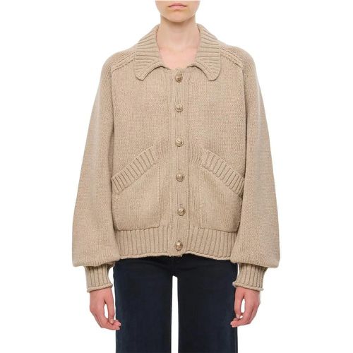 Cashmere Collar Cardigan - Größe M - Barrie - Modalova