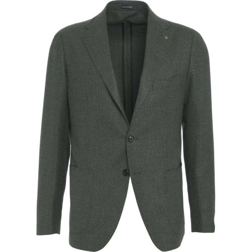Virgin wool single-breasted blazer - Größe IT 50 - Tagliatore - Modalova