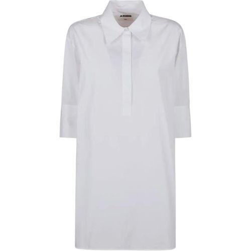 White Cotton Shirt - Größe 32 - Jil Sander - Modalova