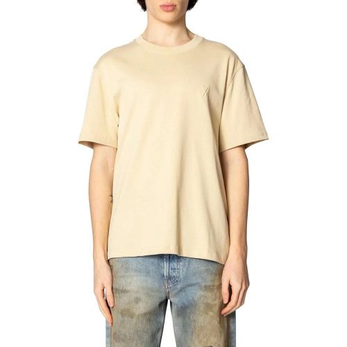 CLASSIC ADC EMBOSSE TSHIRT GINGER - Größe L - AMI Paris - Modalova