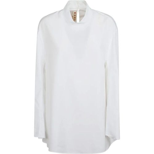 White Cotton Top - Größe 40 - Marni - Modalova