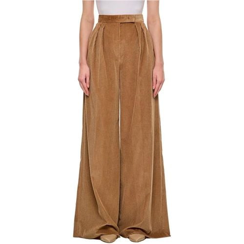 Gilly Velvet Wide Leg Pants - Größe 46 - Max Mara - Modalova