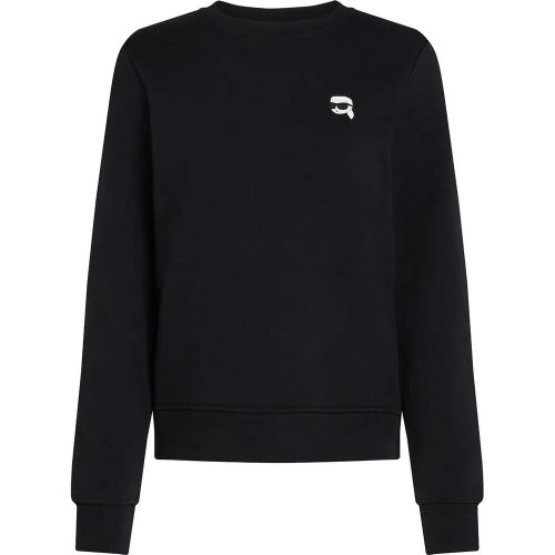 IKON SWEATSHIRT MIT AUFNÄHER - Größe L - Karl Lagerfeld - Modalova
