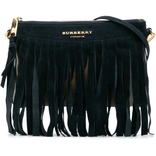 Hobo Bags - Suede Peyton Fringe Crossbody - Gr. unisize - in - für Damen - Burberry - Modalova