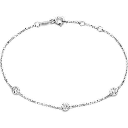 Armband - De la Paix Alfie 14 karat bracelet diamond 0.12 - Gr. M - in Silber - für Damen - Isabel Bernard - Modalova