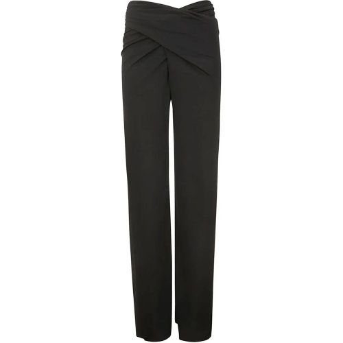 High-Waisted Jersey Satin Trousers - Größe 10 - 16Arlington - Modalova