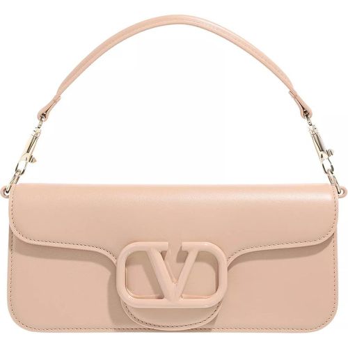 Crossbody Bags - Leather Shoulder Bag With V Logo Signature Detail - Gr. unisize - in Gold - für Damen - Valentino Garavani - Modalova