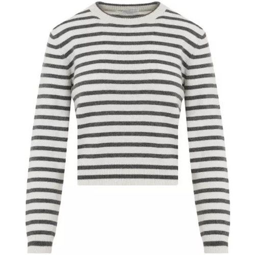 Stripe Paillettes Cashmere Sweater - Größe S - BRUNELLO CUCINELLI - Modalova