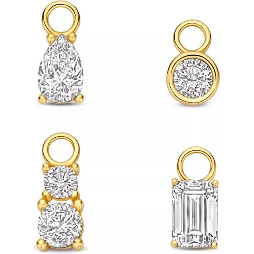 Ohrringe - Cadeau d'Isabel 14 Karat Ohrcharms mit Zirkonia - Gr. unisize - in - für Damen - Isabel Bernard - Modalova