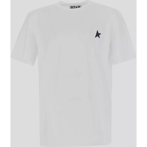 T-shirts And Polos White - Größe L - Golden Goose - Modalova