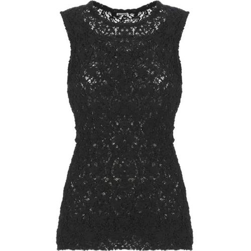 Black Lace Top - Größe 40 - Jil Sander - Modalova