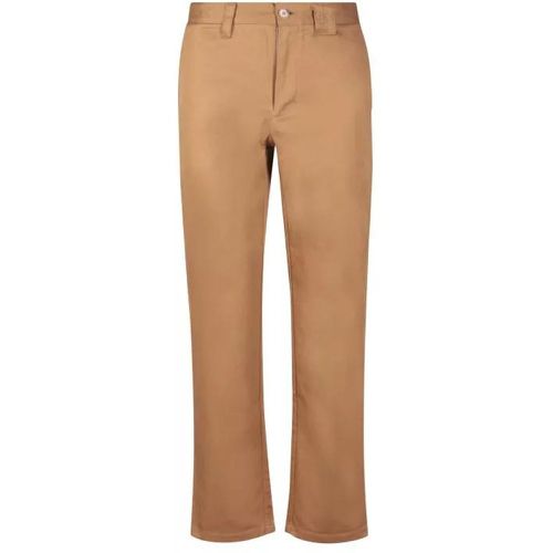 Straight-Cut Denton Pants In Cotton - Größe 46 - braun - Burberry - Modalova