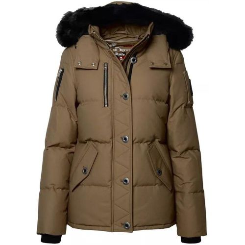 Q Jacket In Brown Cotton Blend - Größe M - brown - Moose Knuckles - Modalova