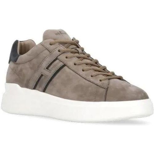 Low-Top Sneaker - H580 Brown Leather Sneakers - Gr. 40,5 (EU) - in - für Damen - Hogan - Modalova