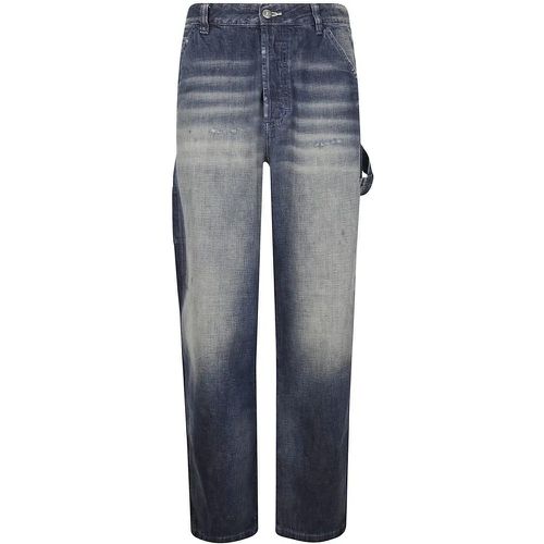 Men's High-Waisted Wide-Leg Jeans - Größe 31 - Diesel - Modalova