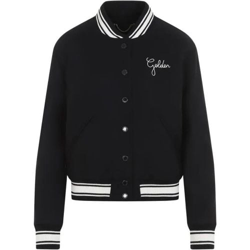 Virgin Wool Bomber Jacket - Größe 38 - Golden Goose - Modalova