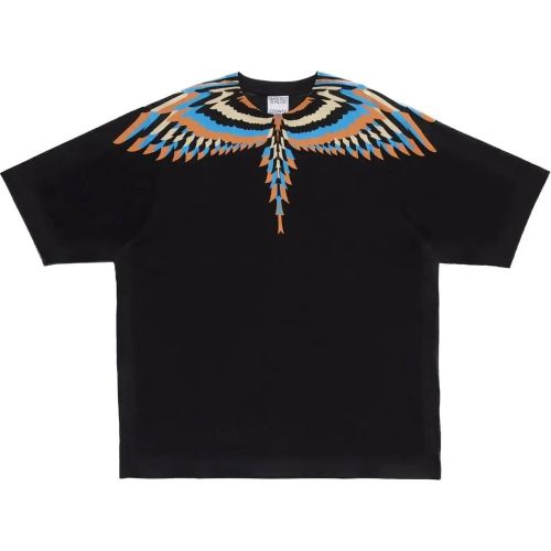 Optical Wings Oversized Tee - Größe M - Marcelo Burlon - Modalova