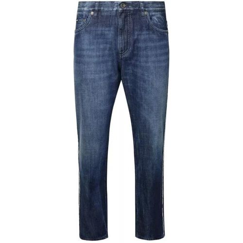 Blue Cotton Jeans - Größe 50 - blue - Dolce&Gabbana - Modalova