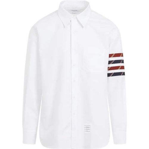 Straight Fit Long Sleeves Shirt - Größe 2 - Thom Browne - Modalova