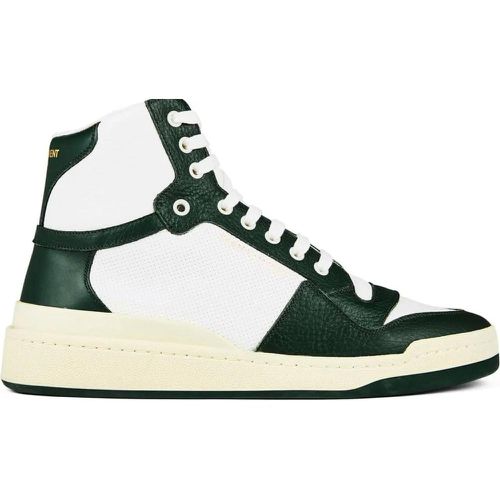 Sneaker - Sl/24 Logo Mid-top Sneakers - Gr. 43 (EU) - in - für Damen - Saint Laurent - Modalova