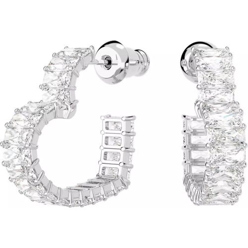 Ohrringe - Matrix Silberfarbene Ohrringe 5653170 - Gr. unisize - in Silber - für Damen - Swarovski - Modalova