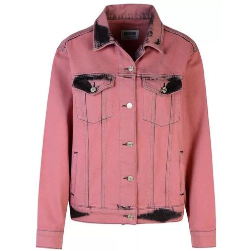 Cotton Jeans Jacket - Größe M - Moschino - Modalova