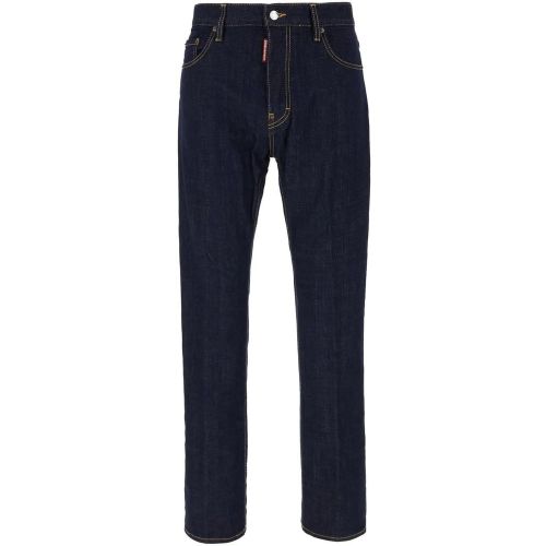 Blue stretch denim 642 Jean jeans - Größe 46 - Dsquared2 - Modalova