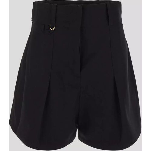 Single Front Pleated Bari Shorts - Größe 34 - black - Jacquemus - Modalova