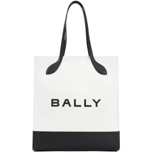 Totes & Shopper - White And Black Logo Shopping Bag - Gr. unisize - in - für Damen - Bally - Modalova