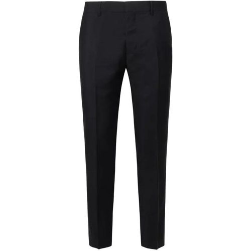 Black Virgin Wool Blend Trousers - Größe 36 - black - AMI Paris - Modalova
