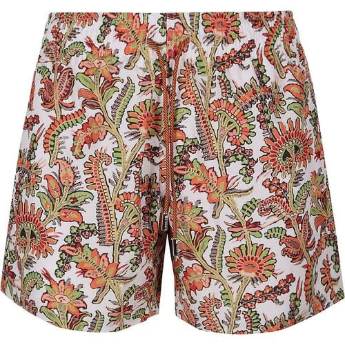 Roma Pocket Swim Trunk White - Größe S - ETRO - Modalova