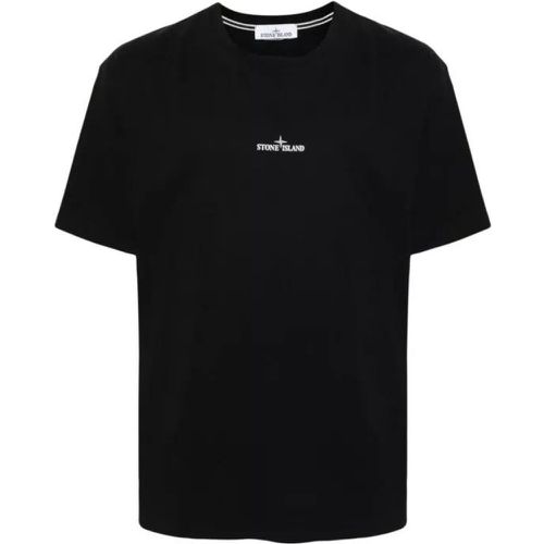 T-Shirt Compass Print Black - Größe L - black - Stone Island - Modalova