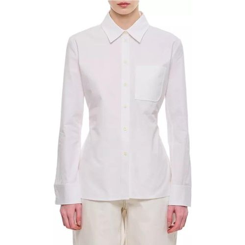 Single Pocket Fitted Shirt - Größe 36 - white - Jacquemus - Modalova