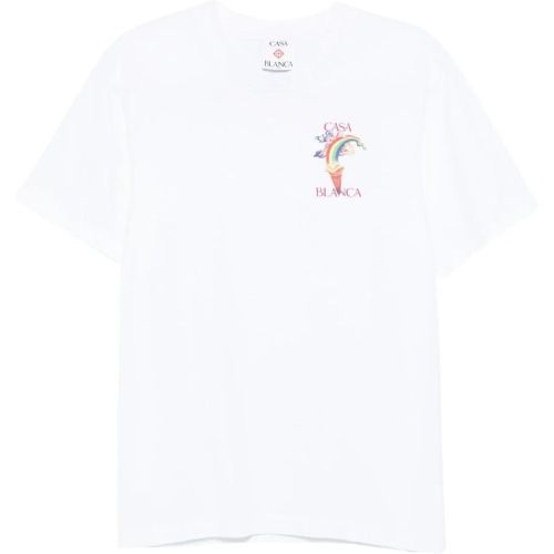 T-shirt E Polo Bianco - Größe L - Casablanca - Modalova