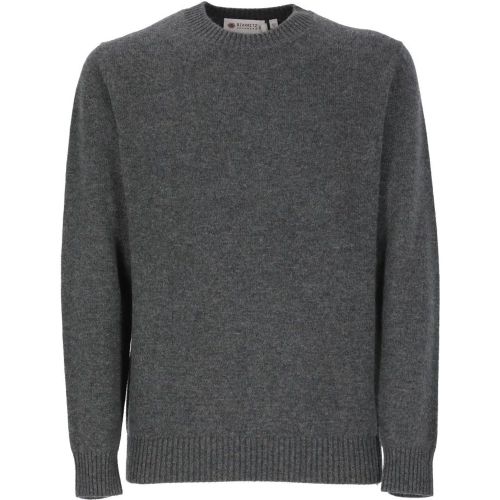 Dark Grey Cashmere Sweater - Größe 48 - Biarritz1961 - Modalova