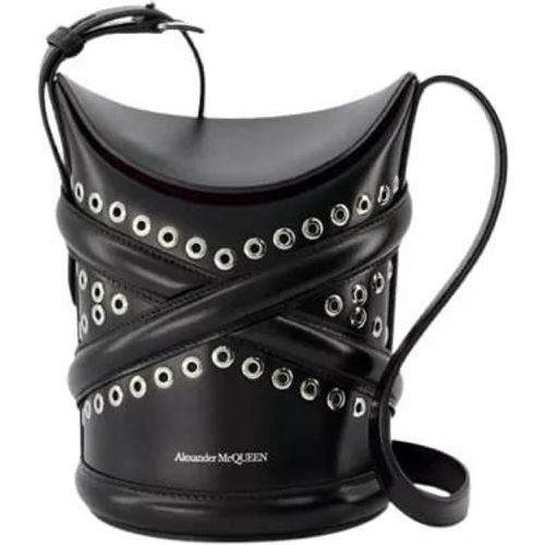 Shopper - The Curve Hobo Bag - Black - Leather - Gr. unisize - in - für Damen - alexander mcqueen - Modalova