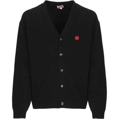 Wool 'Boke Flower' Cardigan - Größe L - Kenzo - Modalova