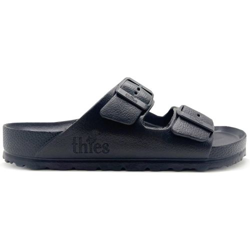 Stiefel - 1856 ® Ecofoam Sandal vegan black - Gr. 36 (EU) - in - für Damen - thies - Modalova