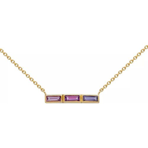 Halskette - Seoul Necklace Iolite Amethyst - Gr. unisize - in - für Damen - Indygo - Modalova