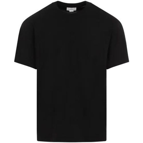 Black Cotton T-Shirt - Größe L - schwarz - alexander mcqueen - Modalova