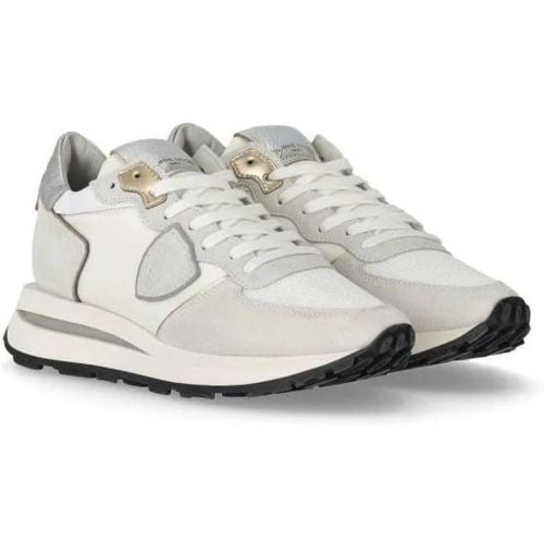 Sneaker - Tropez Haute Low White Sneaker - Gr. 36 (EU) - in - für Damen - Philippe Model - Modalova