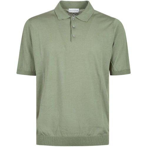 Plain Short Sleeve Polo Shirt - Größe 48 - Ballantyne - Modalova