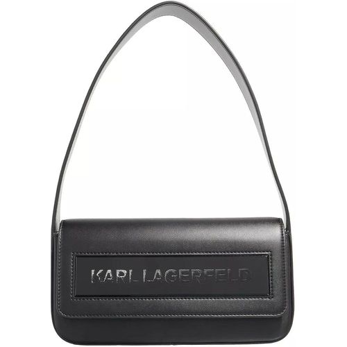 Pochettes - Icon K Md Flap Shb Leather - Gr. unisize - in - für Damen - Karl Lagerfeld - Modalova