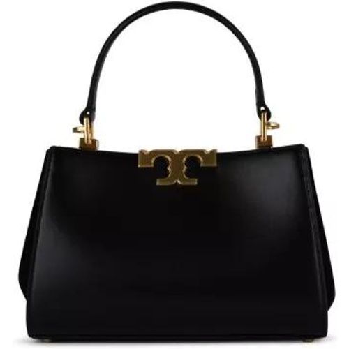 Shopper - Eleonor' Mini Bag In Black Leather - Gr. unisize - in - für Damen - TORY BURCH - Modalova