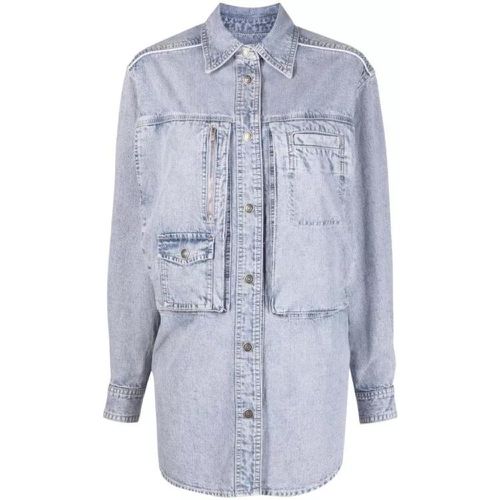 Blue Chambray Denim Jacket - Größe 36 - blue - Isabel marant - Modalova