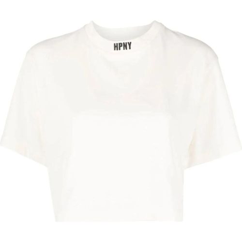 Hpny Logo Cropped T-shirt - Größe L - Heron Preston - Modalova