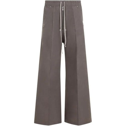 Wide Bela Brown Polyester Pants - Größe 50 - braun - Rick Owens - Modalova