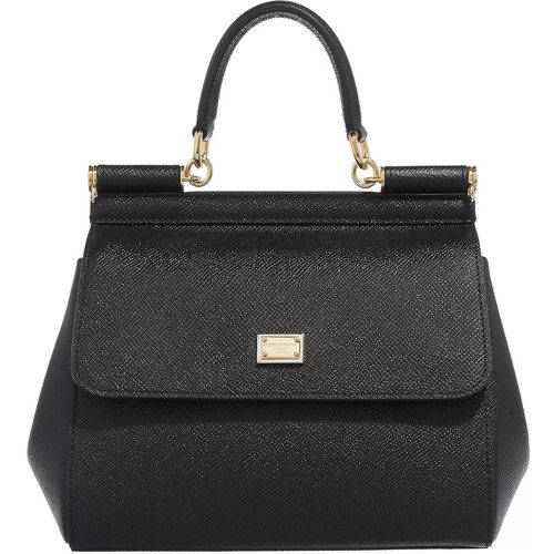 Satchel Bag - Small Sicily Bag Dauphine Leather - Gr. unisize - in - für Damen - Dolce&Gabbana - Modalova