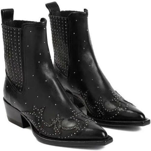 Boots & Stiefeletten - Debbie Black Cow Leather Beatles Boots - Gr. 36 (EU) - in - für Damen - Golden Goose - Modalova